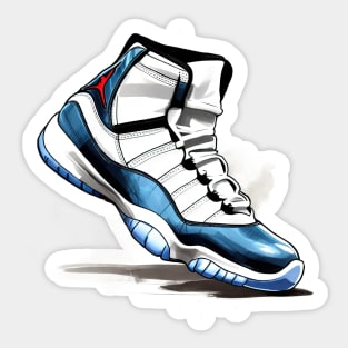 AJ XI Sticker